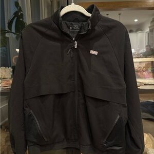 Black OFOS Zip-Up Jacket